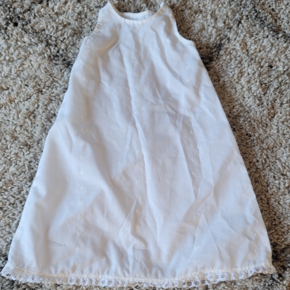 Vintage Handmade Gown Size 6 Months - Picture 7 of 11